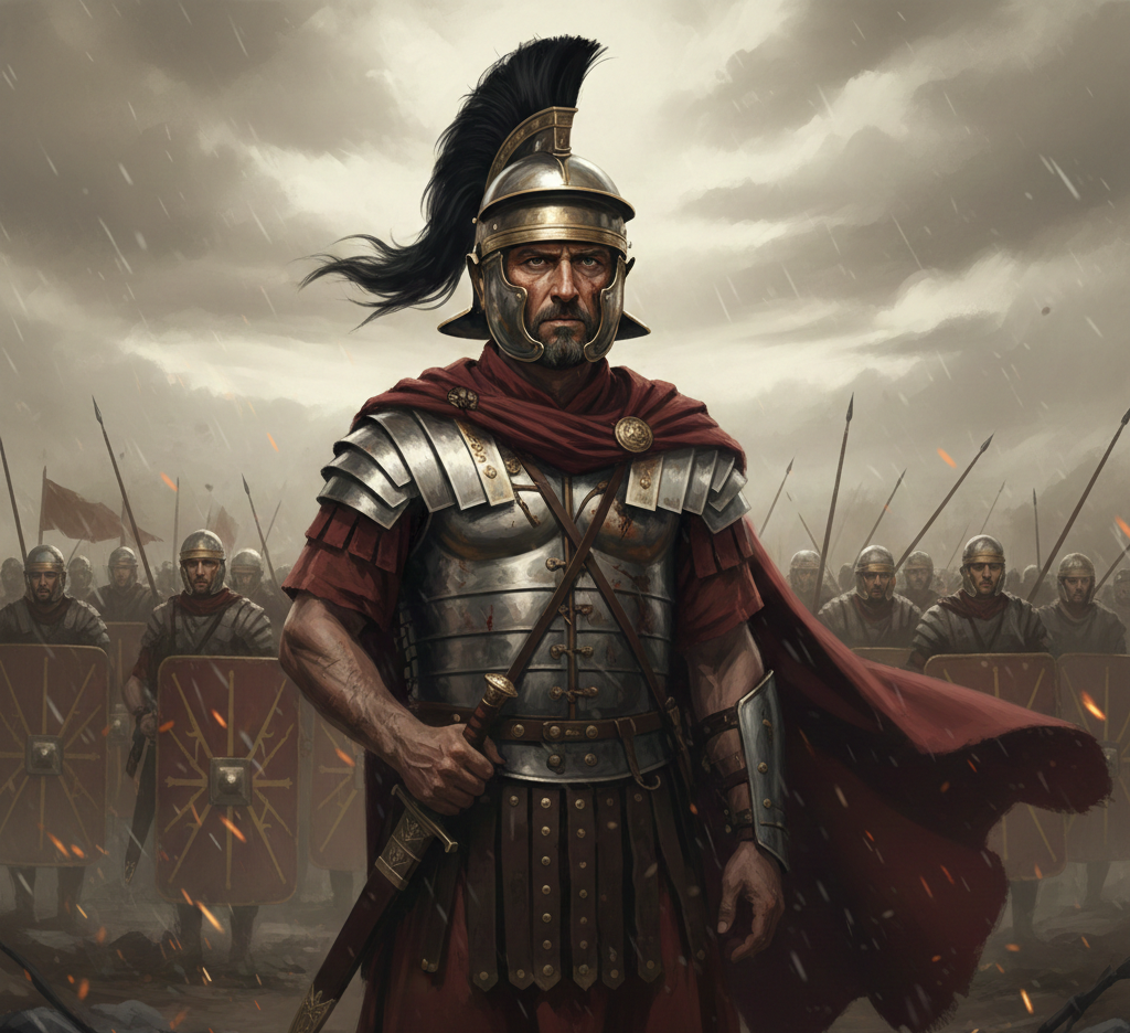 Roman legionary commander Artwork Roman legionary commander Artwork