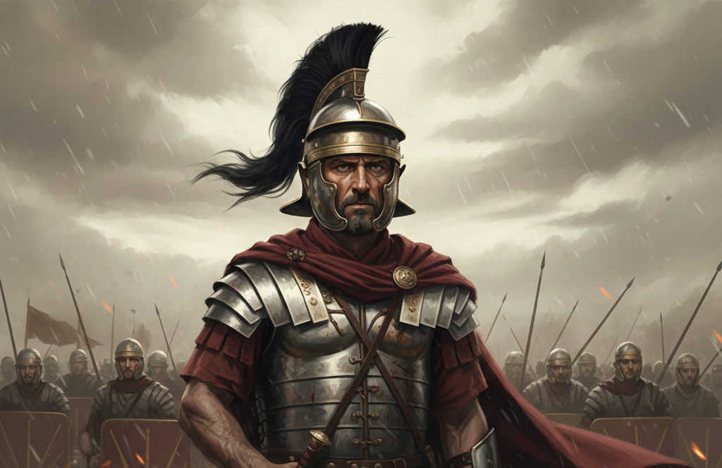 Ancient Roman Warrior Artwork Ancient Roman Warrior Artwork