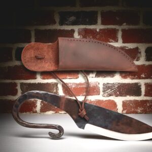 Medieval Knife with Scabbard